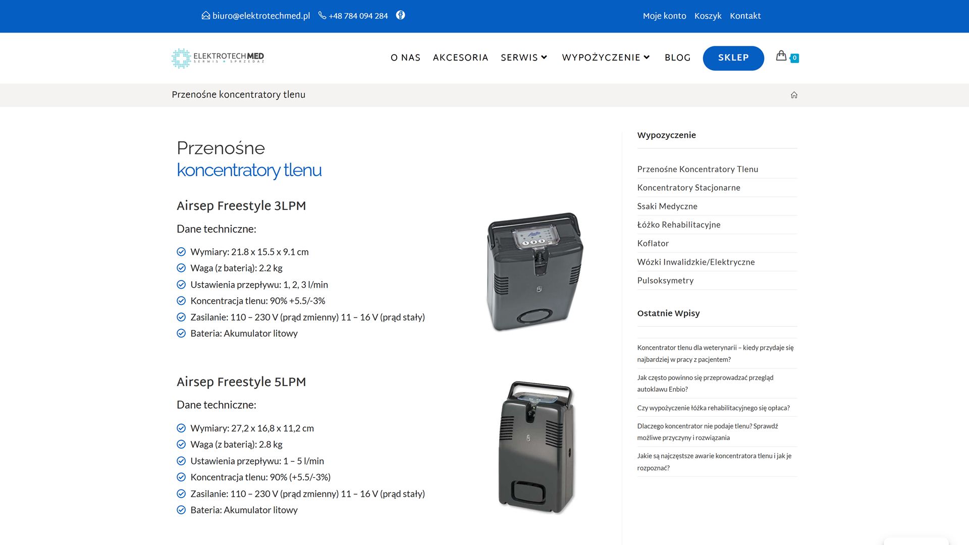 Przenośne koncentratory tlenu – kiedy warto rozważyć ich zastosowanie?